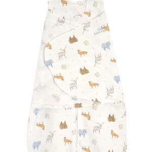 Halo Blue Animal Print Kids Sleep Sack, NB/0-3m